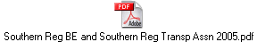 Southern Reg BE and Southern Reg Transp Assn 2005.pdf