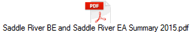 Saddle River BE and Saddle River EA Summary 2015.pdf