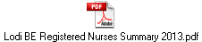 Lodi BE Registered Nurses Summary 2013.pdf