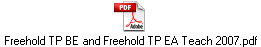 Freehold TP BE and Freehold TP EA Teach 2007.pdf