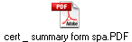 cert _ summary form spa.PDF