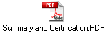 Summary and Certification.PDF