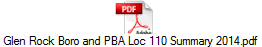 Glen Rock Boro and PBA Loc 110 Summary 2014.pdf