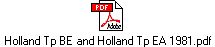 Holland Tp BE and Holland Tp EA 1981.pdf