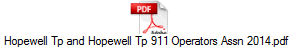 Hopewell Tp and Hopewell Tp 911 Operators Assn 2014.pdf