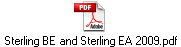 Sterling BE and Sterling EA 2009.pdf