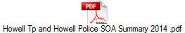 Howell Tp and Howell Police SOA Summary 2014 .pdf