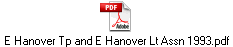 E Hanover Tp and E Hanover Lt Assn 1993.pdf