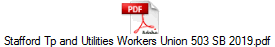 Stafford Tp and Utilities Workers Union 503 SB 2019.pdf