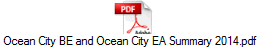Ocean City BE and Ocean City EA Summary 2014.pdf