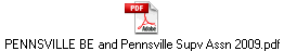 PENNSVILLE BE and Pennsville Supv Assn 2009.pdf