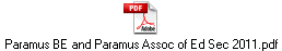 Paramus BE and Paramus Assoc of Ed Sec 2011.pdf