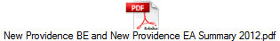 New Providence BE and New Providence EA Summary 2012.pdf