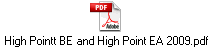 High Pointt BE and High Point EA 2009.pdf