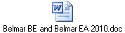 Belmar BE and Belmar EA 2010.doc