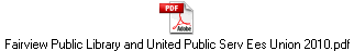 Fairview Public Library and United Public Serv Ees Union 2010.pdf