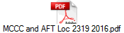 MCCC and AFT Loc 2319 2016.pdf