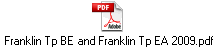 Franklin Tp BE and Franklin Tp EA 2009.pdf