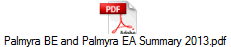 Palmyra BE and Palmyra EA Summary 2013.pdf