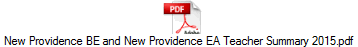 New Providence BE and New Providence EA Teacher Summary 2015.pdf