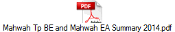 Mahwah Tp BE and Mahwah EA Summary 2014.pdf