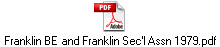 Franklin BE and Franklin Sec'l Assn 1979.pdf