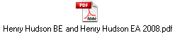 Henry Hudson BE and Henry Hudson EA 2008.pdf