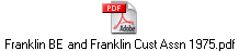 Franklin BE and Franklin Cust Assn 1975.pdf