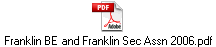 Franklin BE and Franklin Sec Assn 2006.pdf