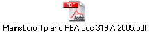 Plainsboro Tp and PBA Loc 319 A 2005.pdf