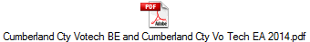 Cumberland Cty Votech BE and Cumberland Cty Vo Tech EA 2014.pdf
