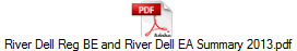 River Dell Reg BE and River Dell EA Summary 2013.pdf