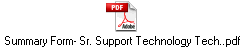 Summary Form- Sr. Support Technology Tech..pdf