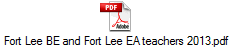 Fort Lee BE and Fort Lee EA teachers 2013.pdf