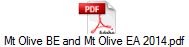 Mt Olive BE and Mt Olive EA 2014.pdf