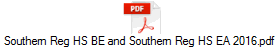 Southern Reg HS BE and Southern Reg HS EA 2016.pdf