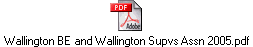 Wallington BE and Wallington Supvs Assn 2005.pdf