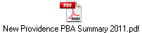 New Providence PBA Summary 2011.pdf
