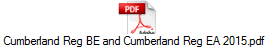 Cumberland Reg BE and Cumberland Reg EA 2015.pdf