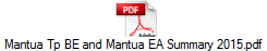 Mantua Tp BE and Mantua EA Summary 2015.pdf