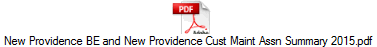 New Providence BE and New Providence Cust Maint Assn Summary 2015.pdf