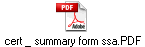 cert _ summary form ssa.PDF