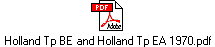 Holland Tp BE and Holland Tp EA 1970.pdf