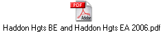 Haddon Hgts BE and Haddon Hgts EA 2006.pdf
