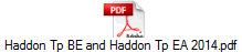 Haddon Tp BE and Haddon Tp EA 2014.pdf