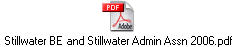 Stillwater BE and Stillwater Admin Assn 2006.pdf